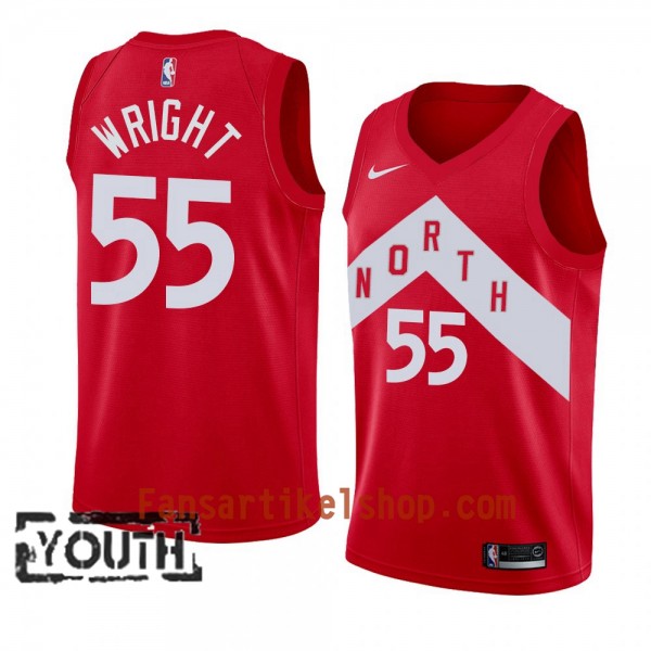 Toronto Raptors Trikot Delon Wright 55 2018-19 Nike Rot Swingman - Kinder Toronto Raptors Trikot Delon Wright 55 2018-19 Nike Rot Swingman - Kinder